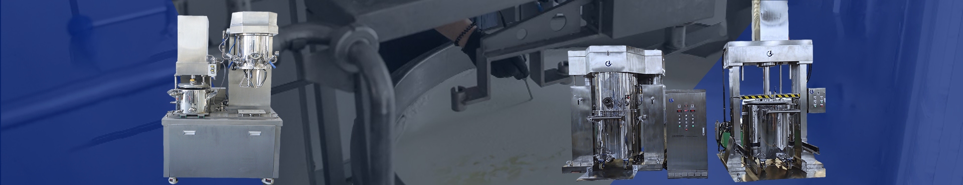 Double mélangeur planétaire avec Press Feeder