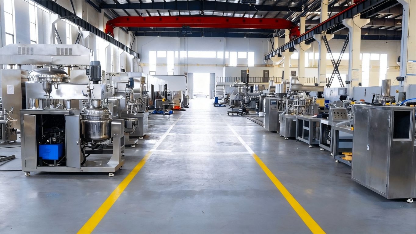 Fabricant de mélangeur de Jiangsu GangBen: Innovation pionningupe dans les avaliou avaliou avaliou mulsionnants sous vide pour les Industries Premium