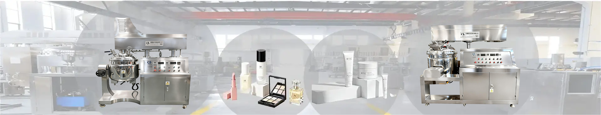 Mélangeur homogénéisateur émulsionnant sous vide